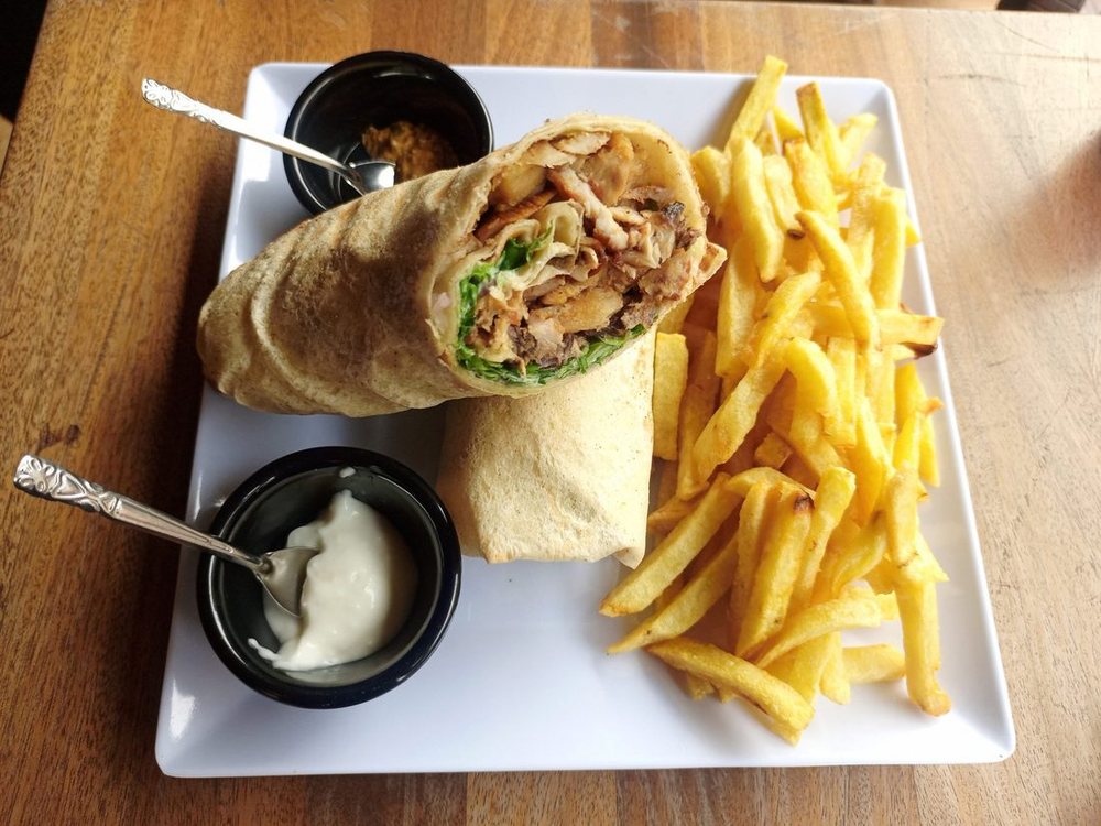 Kebab w tortilli